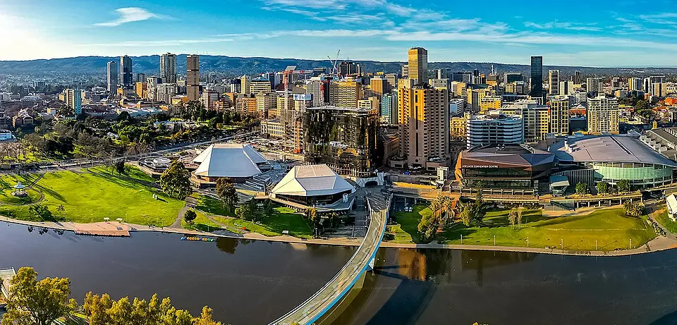 Adelaide — Adelaide skyline, December 2022 b