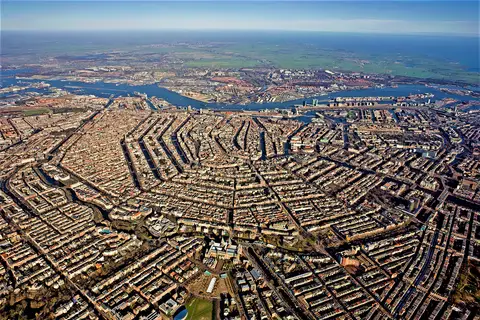 Amsterdam, Netherlands — city view
