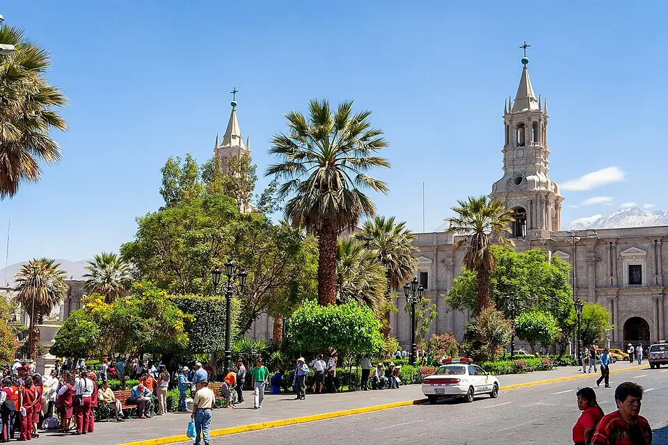 Arequipa — Plaza de Armas, Arequipa 2006