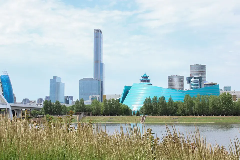 Astana — Astana Esil view