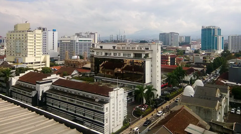 Bandung — Bandung View dari Gedung Wisma HSBC Asia Afrika 4