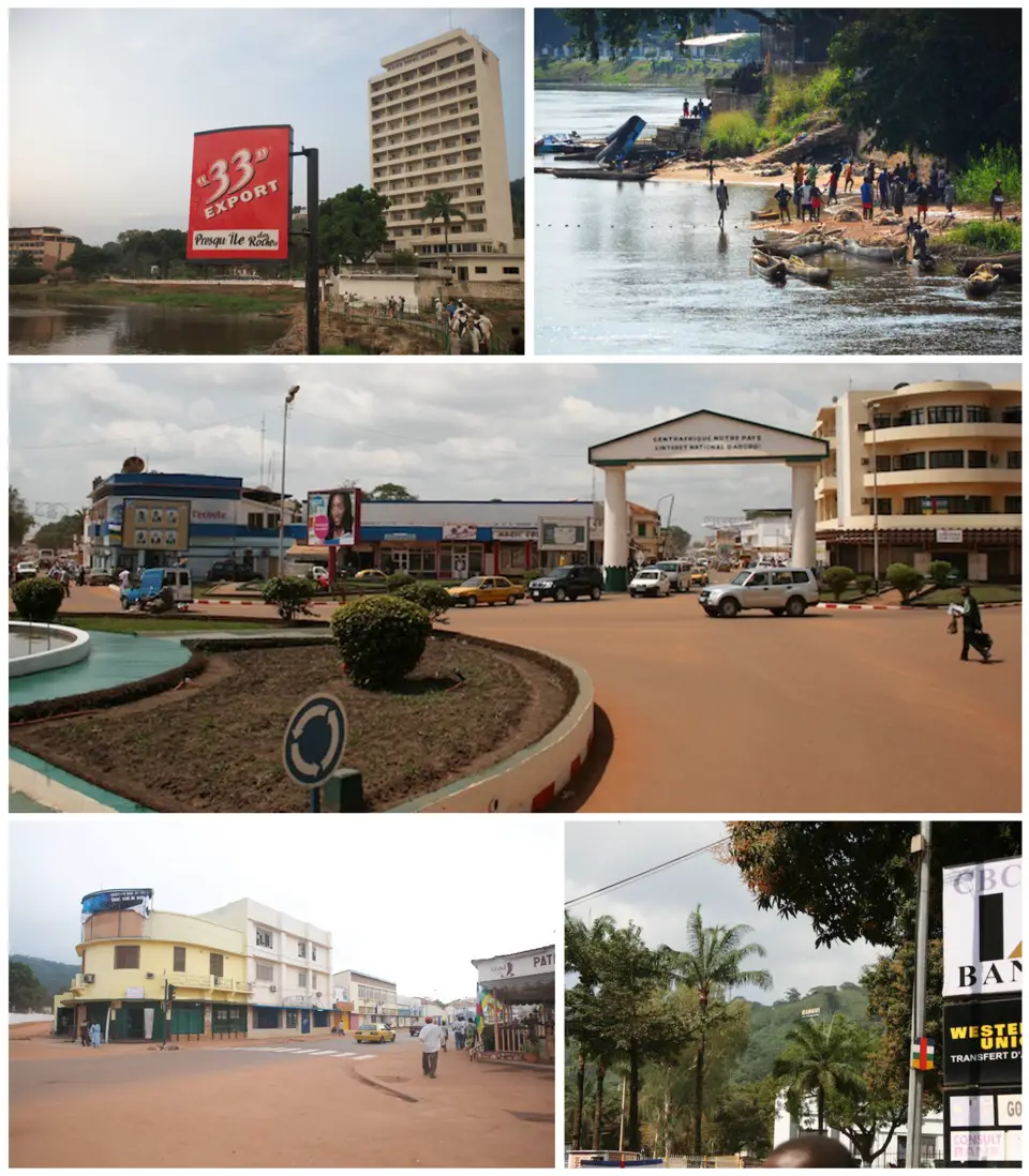 Bangui — Bangui collage
