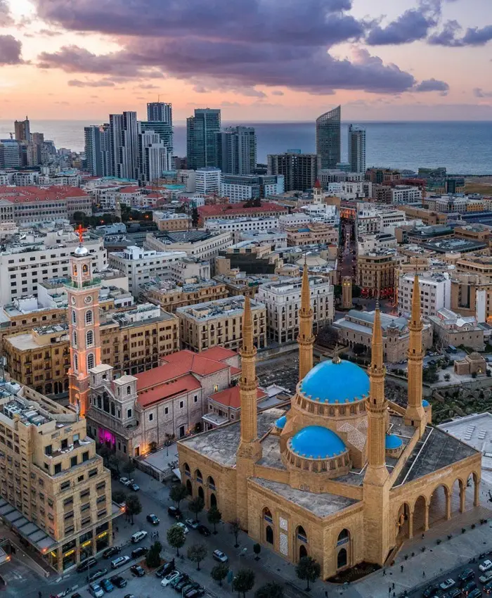 Beirut — Beyrouth vue aérienne