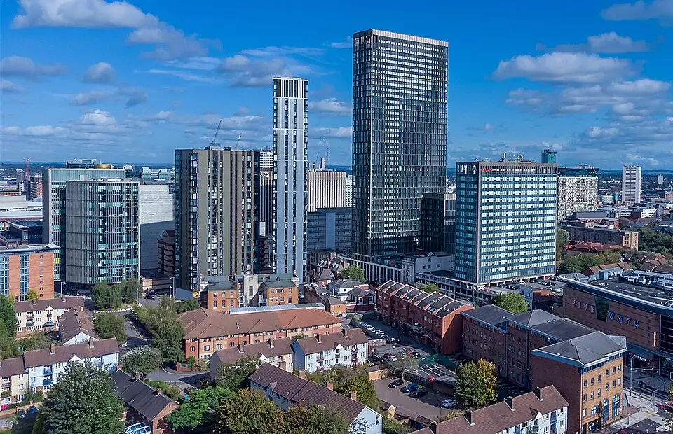 Birmingham — Birmingham Skyline from the West