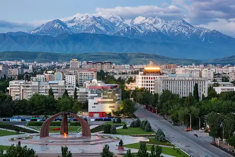 Bishkek, Kyrgyzstan — city view