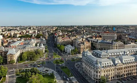 Bucharest, Romania — city view