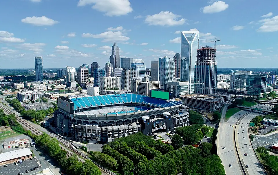 Charlotte — Uptown Charlotte 2018 taking by DJI Phantom 4 pro