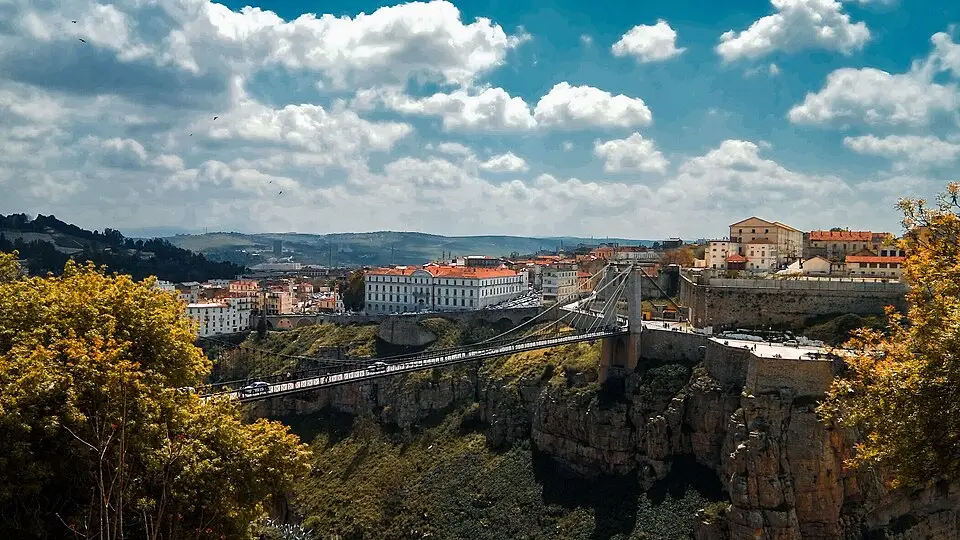 Constantine — Constantine bridge in spring