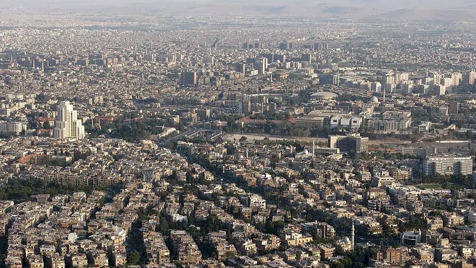 Damascus — Damascus, Syria, Panoramic view of Damascus