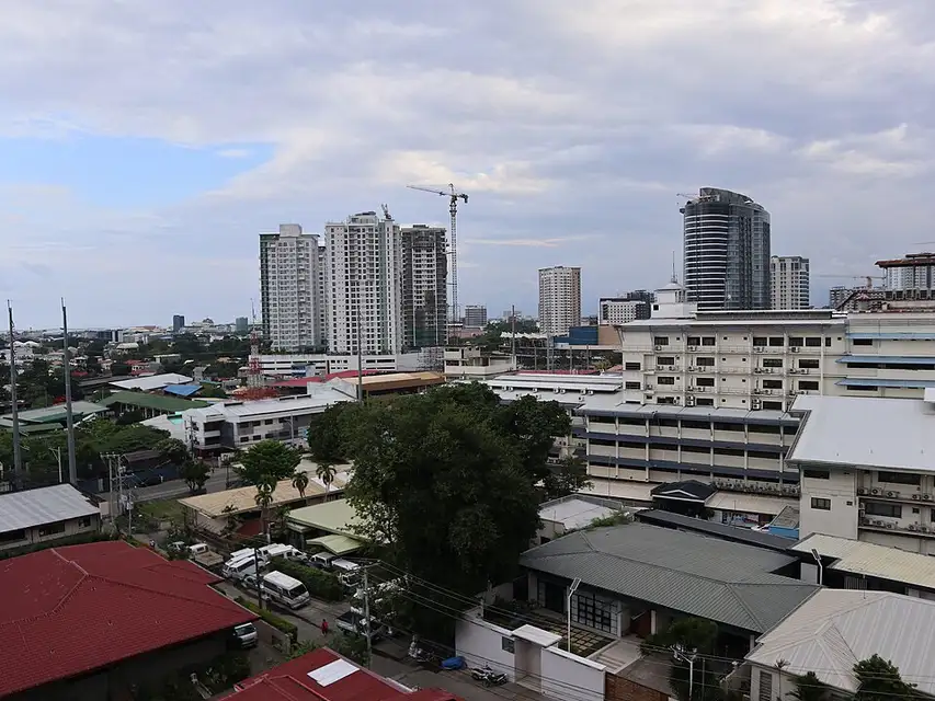 Davao — Davao Poblacion District skyline Bajada (Davao City; 08-22-2023)