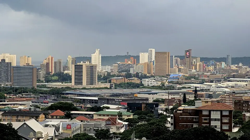 Durban — Durban from the Balcony (Dennis Sylvester Hurd) 1