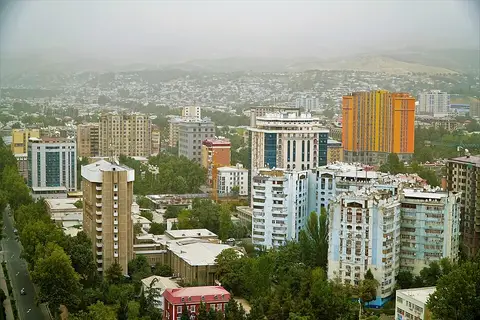 Dushanbe, Tajikistan — city view