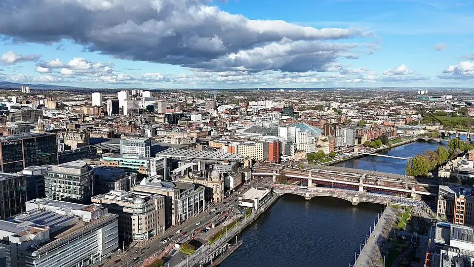 Glasgow — Glasgow - aerial - 2025-04-17 14