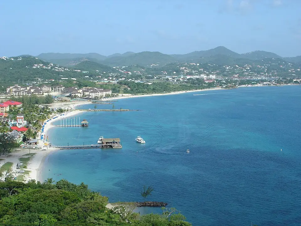 Gros Islet — At the top of Pigeon Island