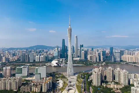 Guangzhou, China — city view