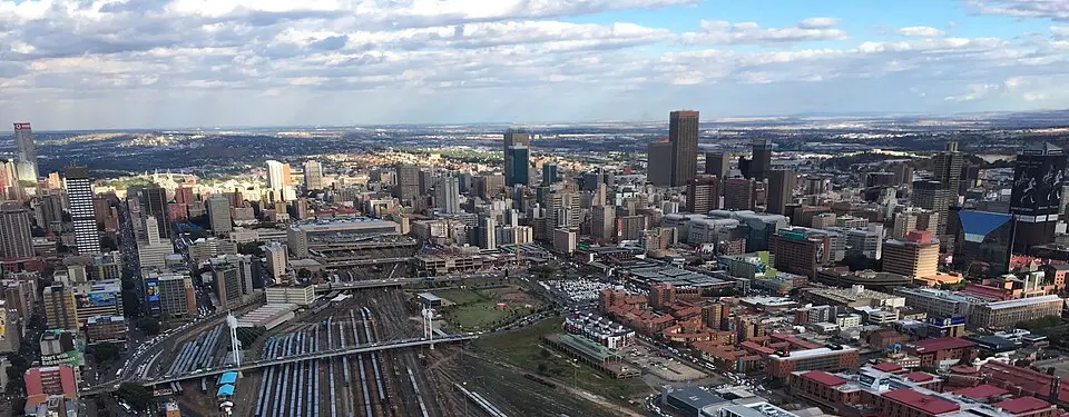 Johannesburg — Johannesburg skyline 2017