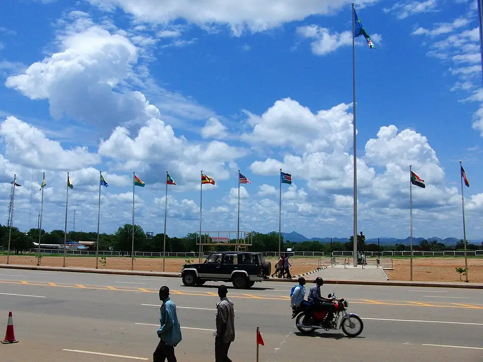 Juba — John Garang Mausoleum Square in Juba