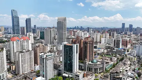 Kunming, China — city view