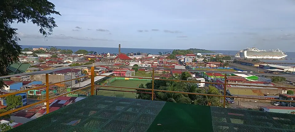 Limon — Limón - Panoramic view from Downtown Limón