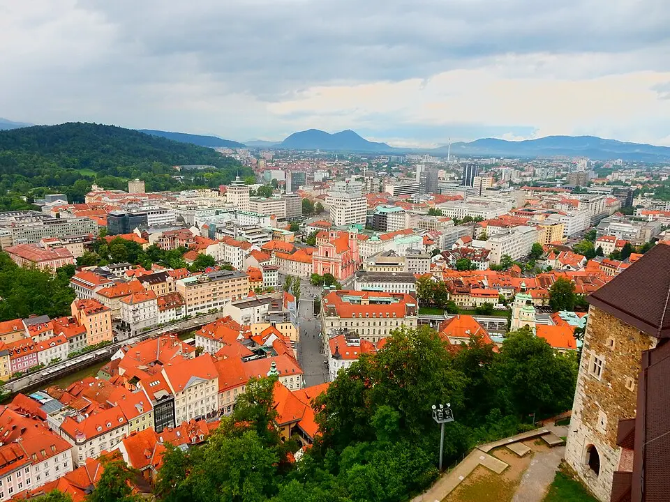 Ljubljana — Ljubljana Old Town, Slovenia (Old Camera) (33286165680)