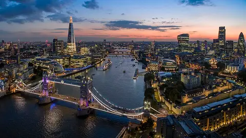 London, United Kingdom — city view