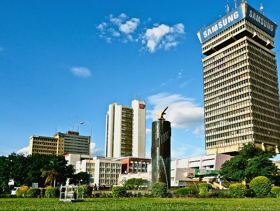 Lusaka — Downtown Lusaka