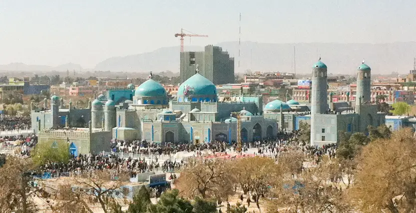Mazar-e Sharif — Nowruz in northern Afghanistan-2011 (cropped)