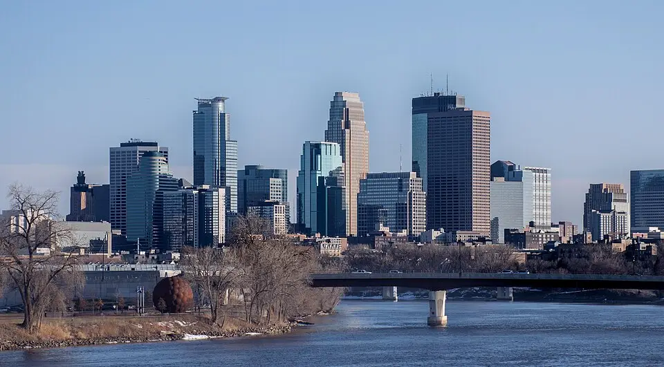 Minneapolis — Minneapolis Skyline looking south