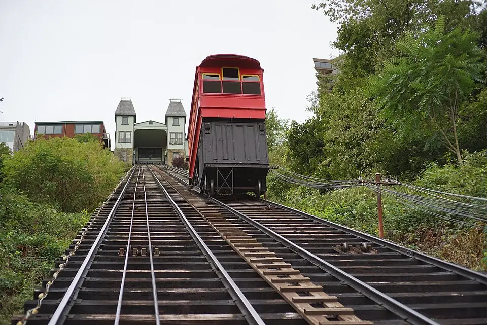 Pittsburgh — Ascending the Duquesne Incline