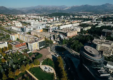Podgorica, Montenegro — city view