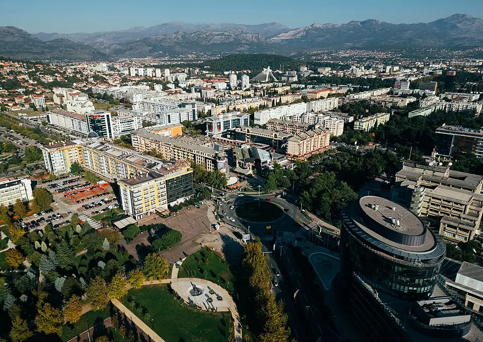 Podgorica — P064720-426794 - Panoramic view of Podgorica
