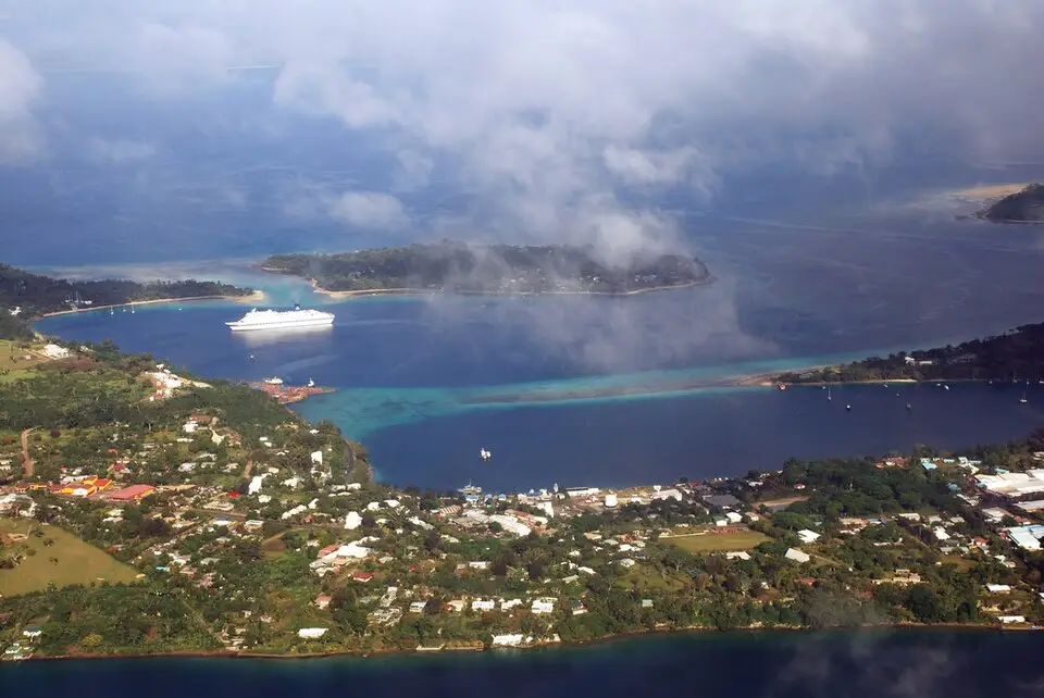 Port-Vila — Port Vila aerial