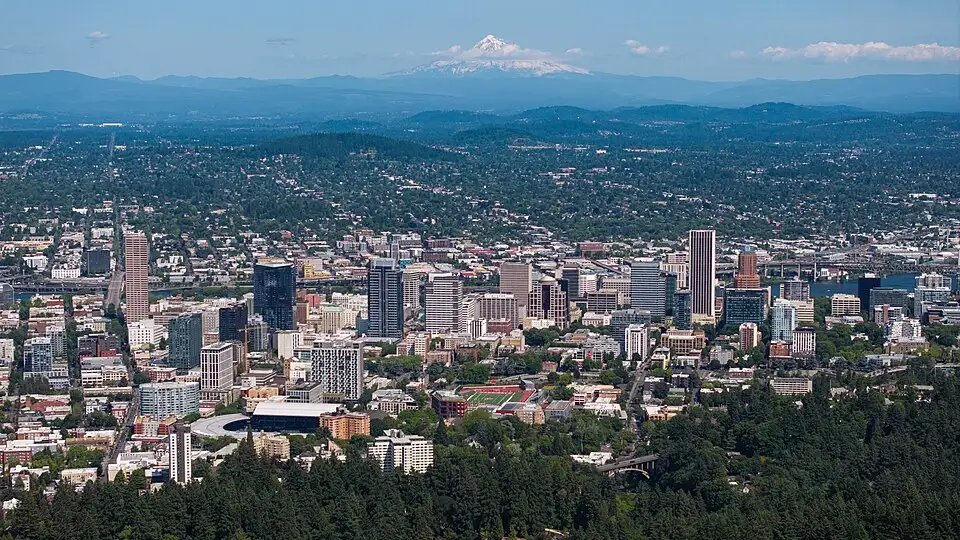 Portland — Portland Oregon Aerial, June 2025