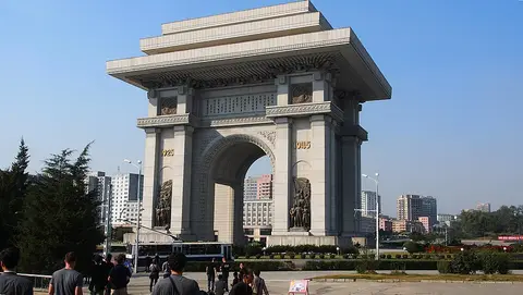Pyongyang, North Korea — city view