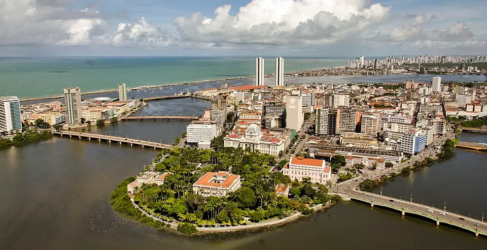 Recife — Antonio Vaz island - Recife, Pernambuco, Brazil (cropped)