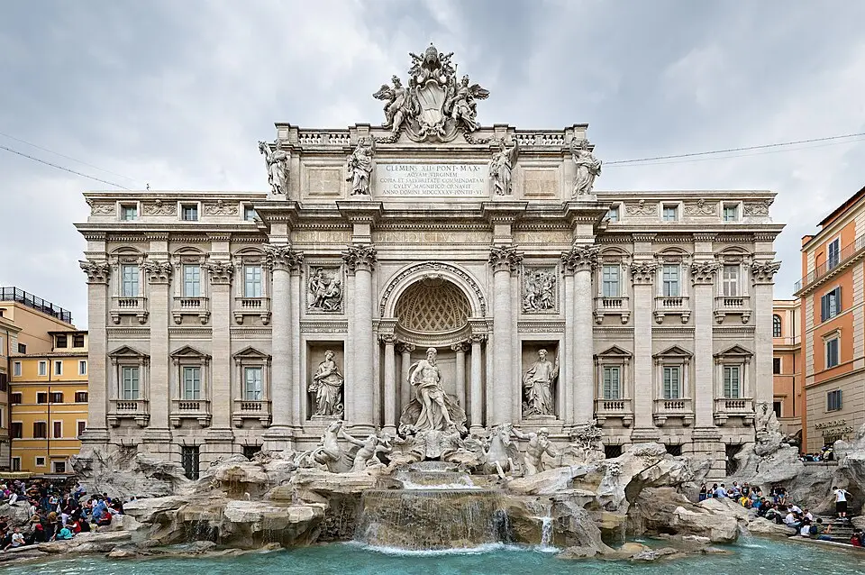 Rome — Trevi Fountain, Rome, Italy 2 - May 2007