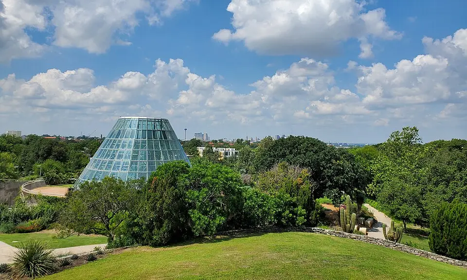 San Antonio — San Antonio Botanical Garden Overlook View