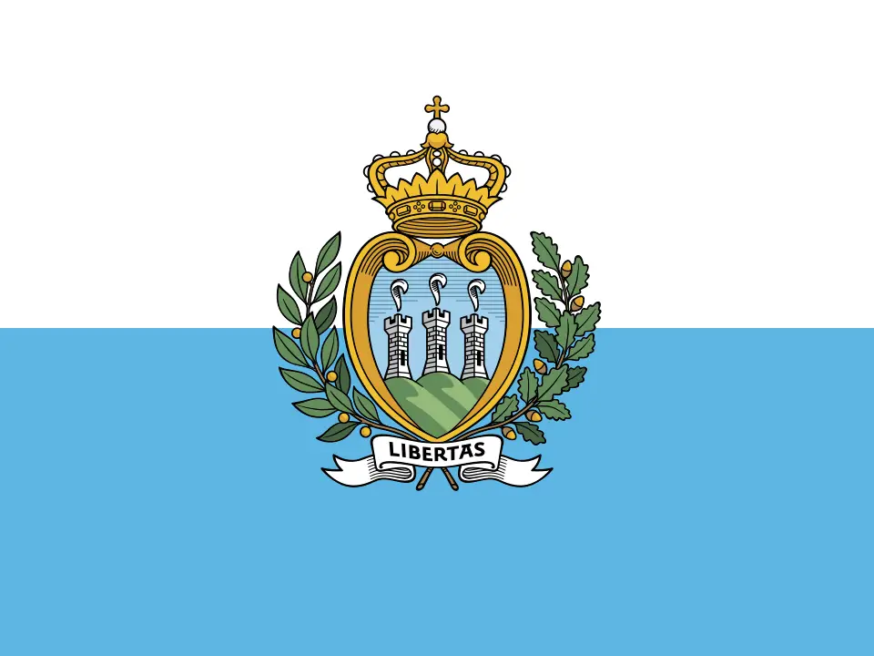 San Marino — Flag of San Marino