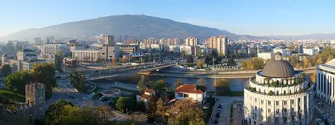 Skopje, North Macedonia — city view
