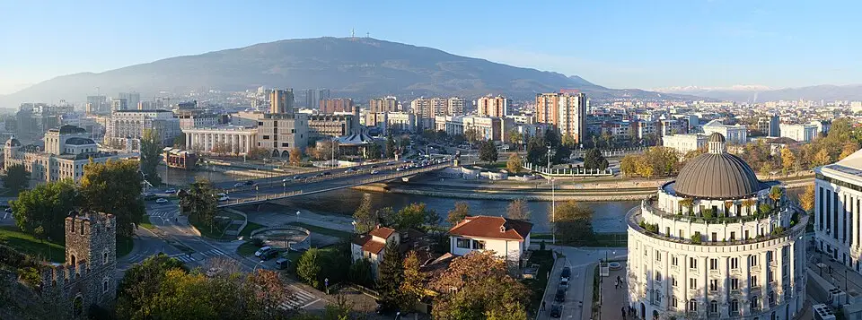 Skopje — Skopje view from Kale 3