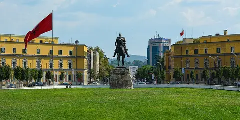 Tirana, Albania — city view