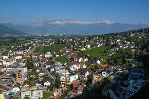 Vaduz, Liechtenstein — city view