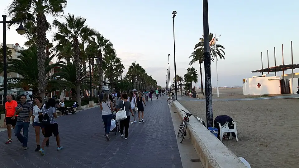 Valencia — Malvarrosa Beach, Valencia, Spain (29812271043)