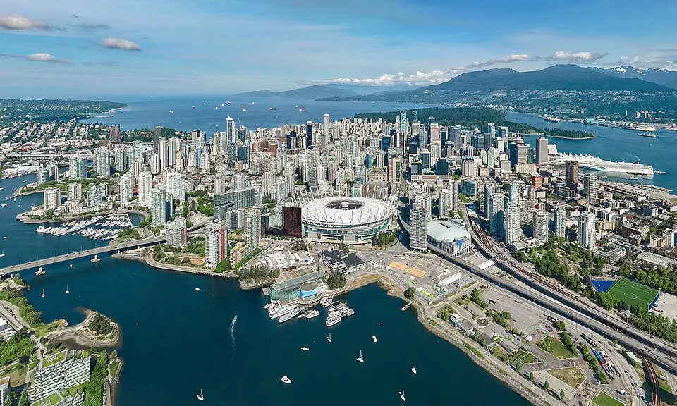 Vancouver — Skyline of Vancouver, Canada
