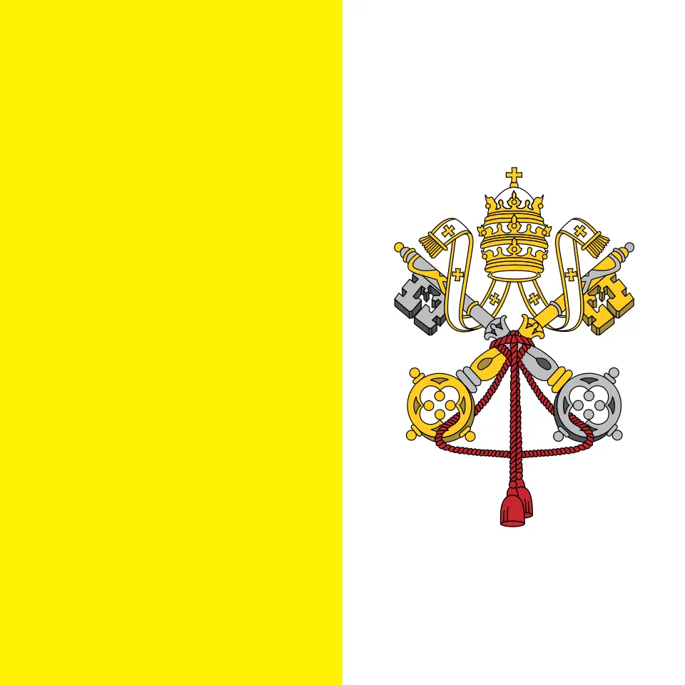 Vatican City — Flag of Vatican City (2023–present)