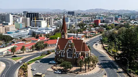 Windhoek, Namibia — city view