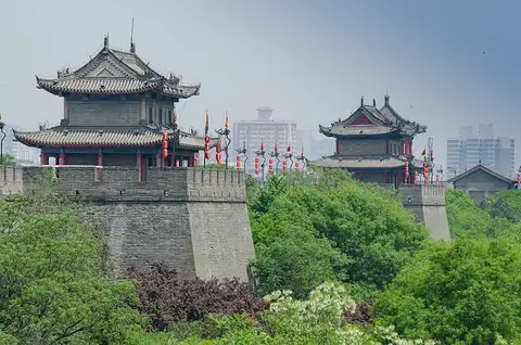 Xi'an, China — city view