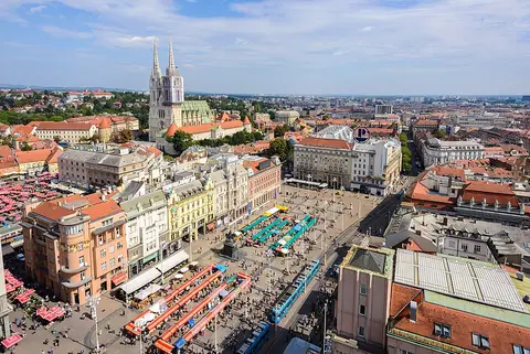Zagreb, Croatia — city view